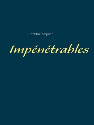 cover image of Impénétrables